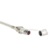 Connection cables for piezoelectric sensors, 2 x V3-BW pos. 90° to Fischer 104 pos. / 1698ABW Connection cables used for multi-axis measurements.