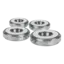 The dynamometer kits 90x6C4 contain a set of two triaxial ring force transducers 90x7C and 90x8C each, which can be assembled to a force plate. These triaxial force sensors are especially selected to match in their measurement behaviour and get ground together to the same height.