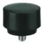 Replaceable impulse hammer rubber tips with diameters of 1 or 1.5 inches (25 or 38 mm). Soft to hard versions available.
