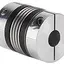 Torsion-proof metal bellows couplings for installation of torque shaft sensors with fixed housing or mounting base