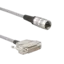 Connection cables for strain gauge torque sensors and CoMo Torque-4503/04AxxB2, M16x0.75 12-pole neg. to D-Sub 25-pole pos. / KSM-12E 12-pole cables KSM-12E for strain gauge torque sensors.