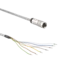 Cables para sensores de par, 7 polos / KSM-7 Cables de 7 polos para sensores de par de galgas extensométricas.